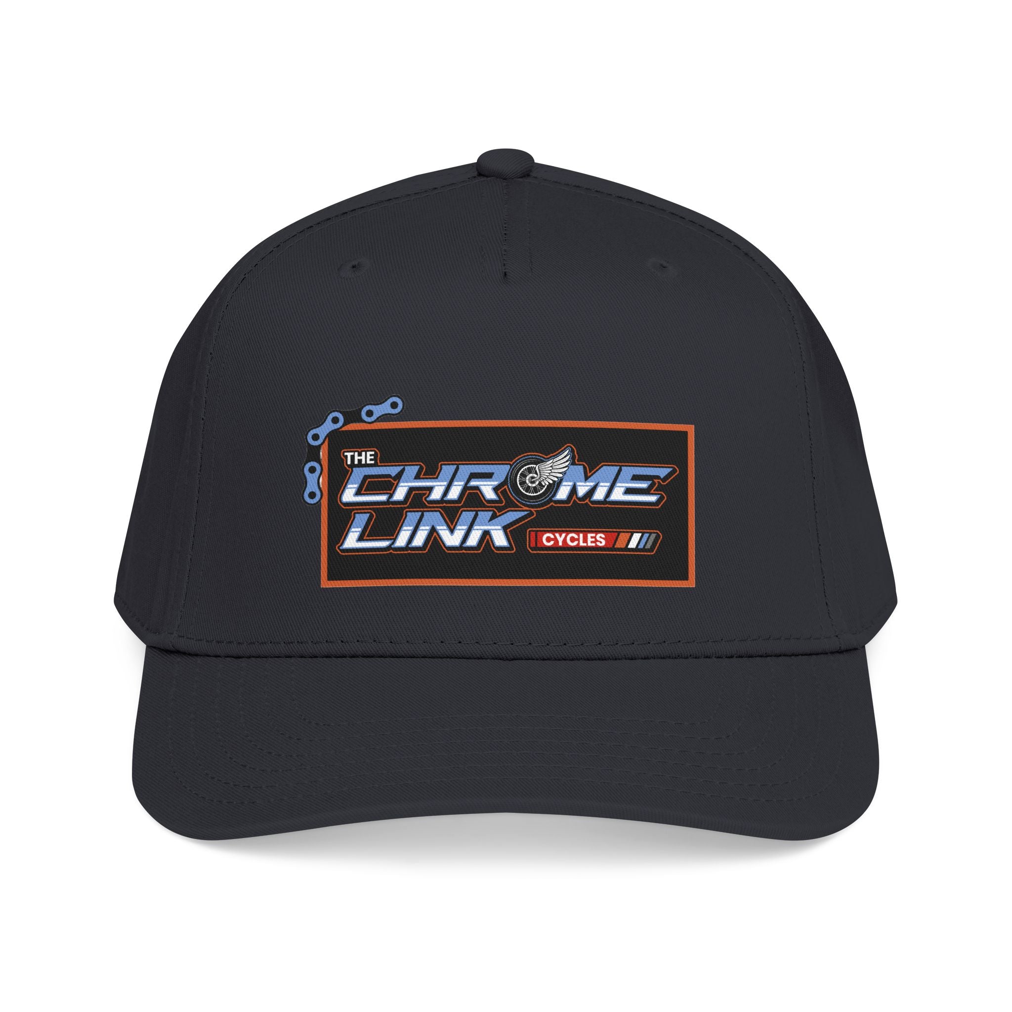 Chrome Link Cycles 5 Panel Snap Back