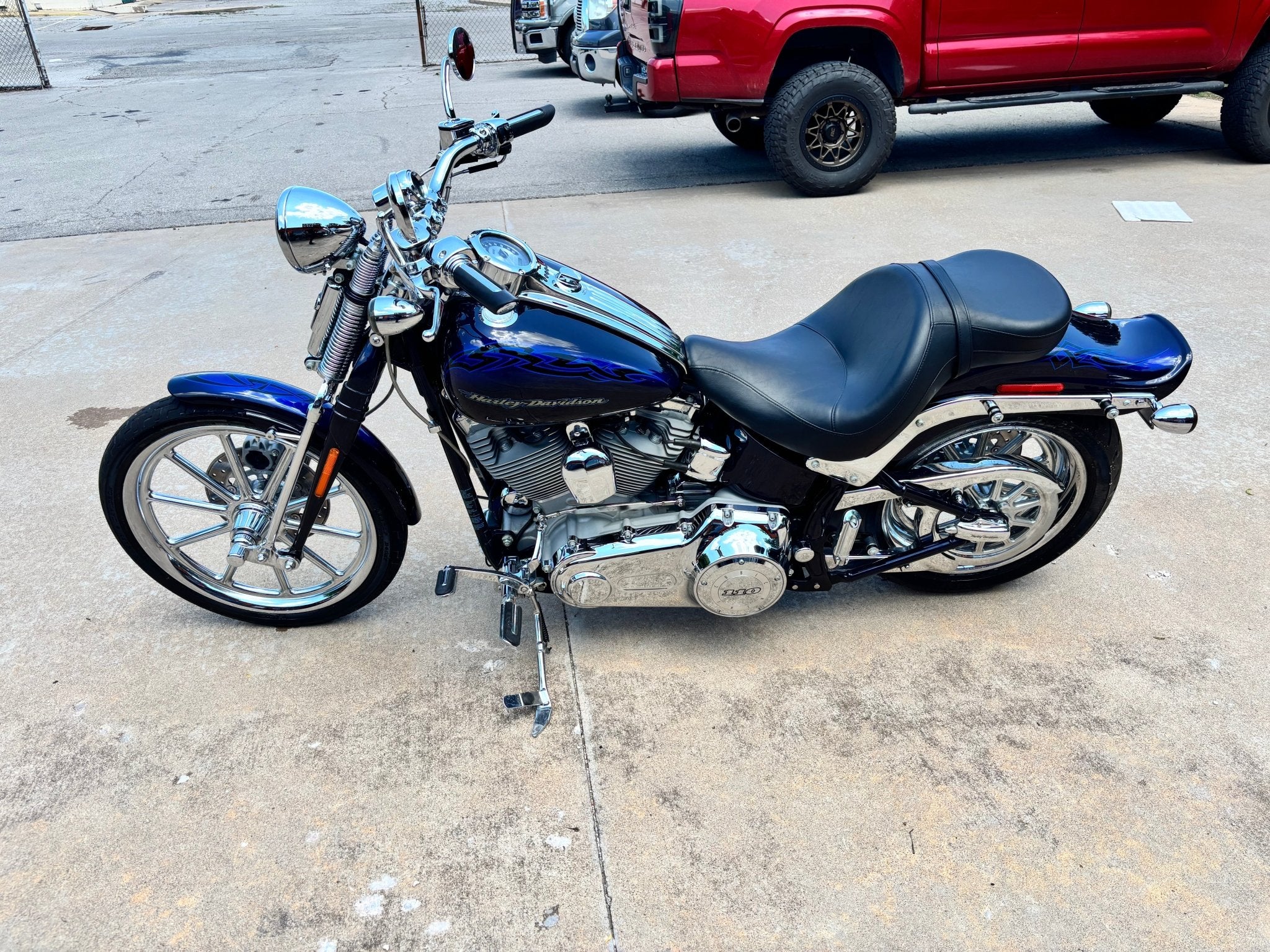 2007 Harley Davidson Softail CVO Springer - The Chrome Link Cycles