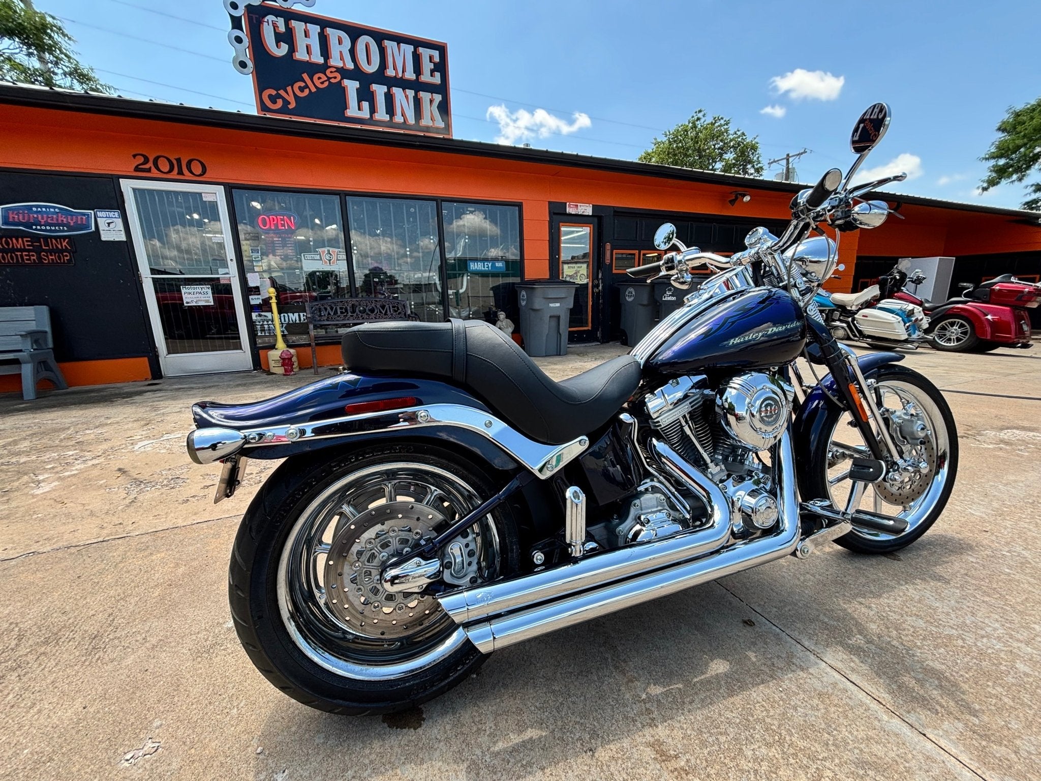 2007 Harley Davidson Softail CVO Springer - The Chrome Link Cycles