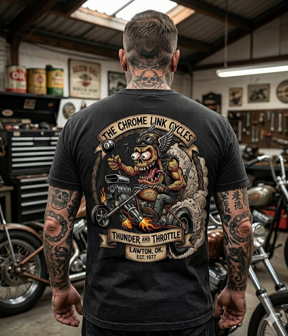Thunder and Throttle Tee