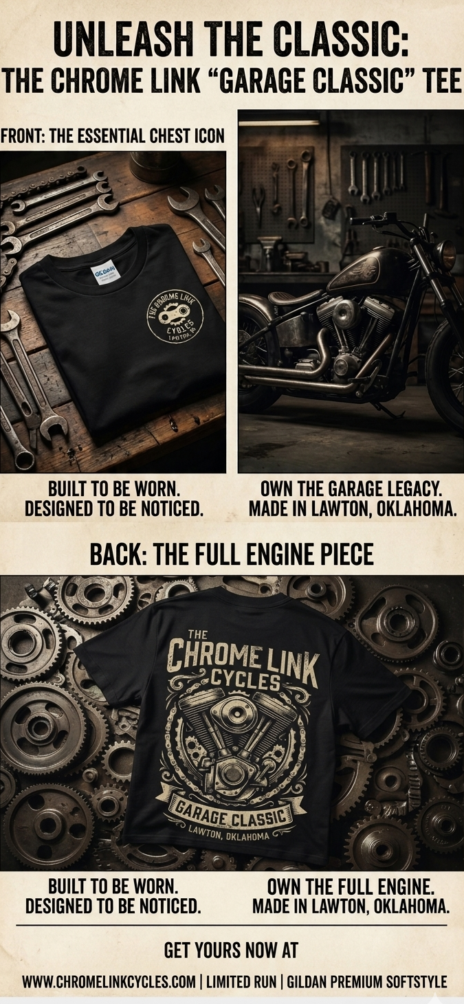 Chrome Link Garage Classic Tee