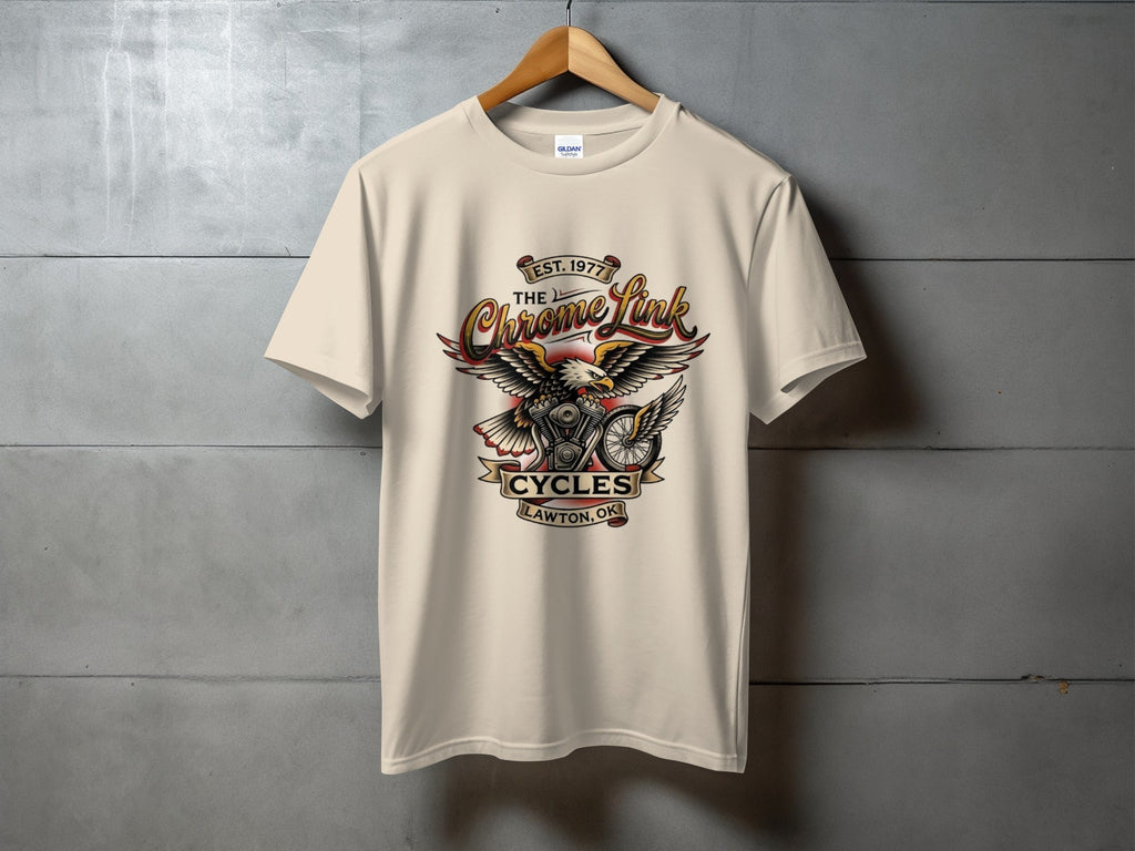 Freedom T-shirt - The Chrome Link Cycles