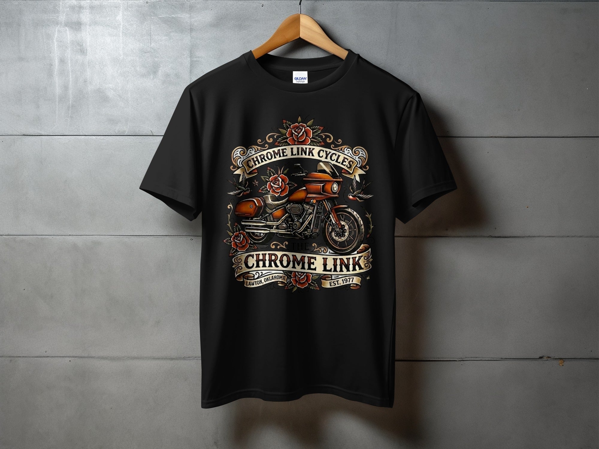 Low Rider Graphic Tee - The Chrome Link Cycles