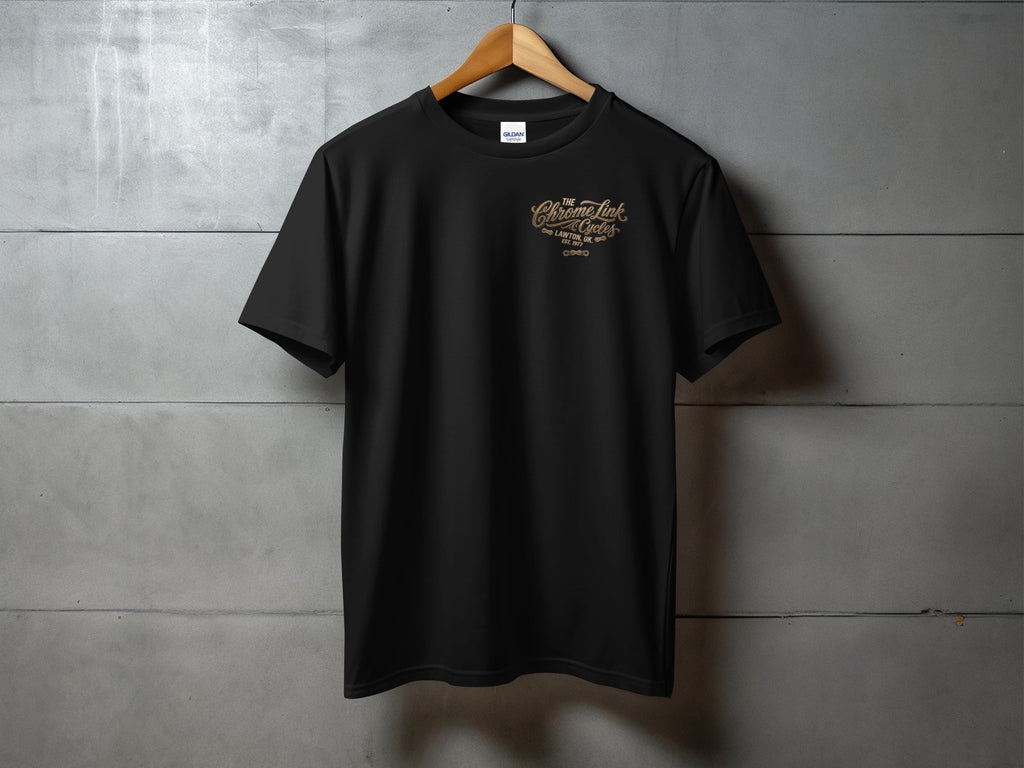 Thunder and Throttle Tee - The Chrome Link Cycles