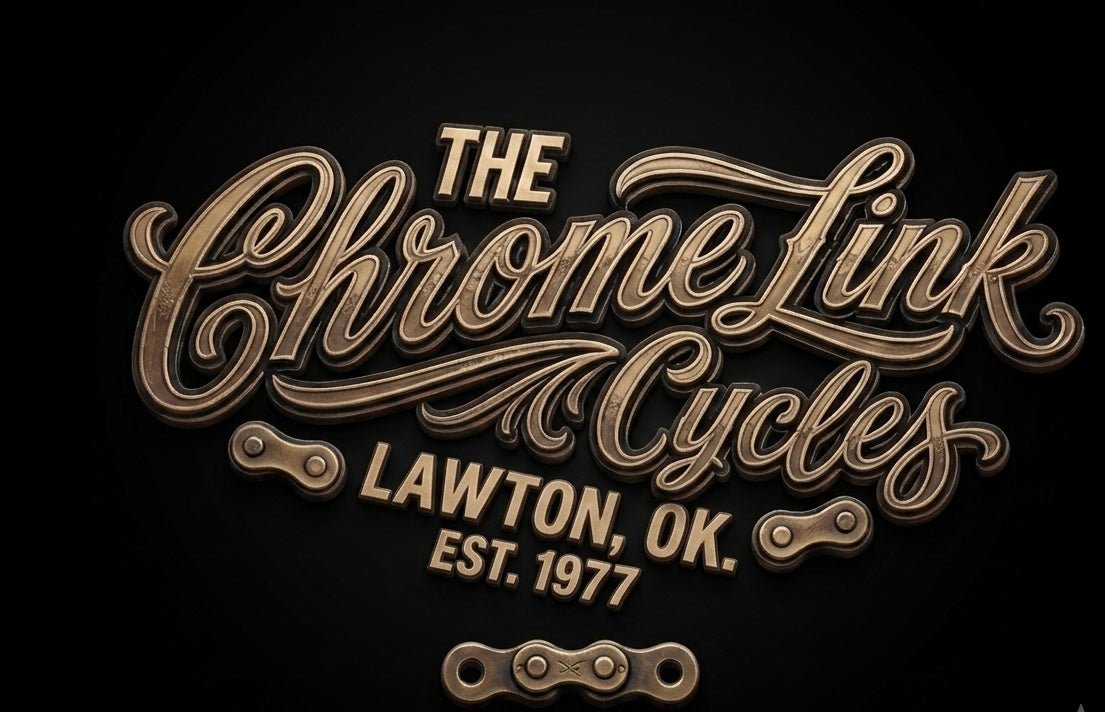 Thunder and Throttle Tee - The Chrome Link Cycles