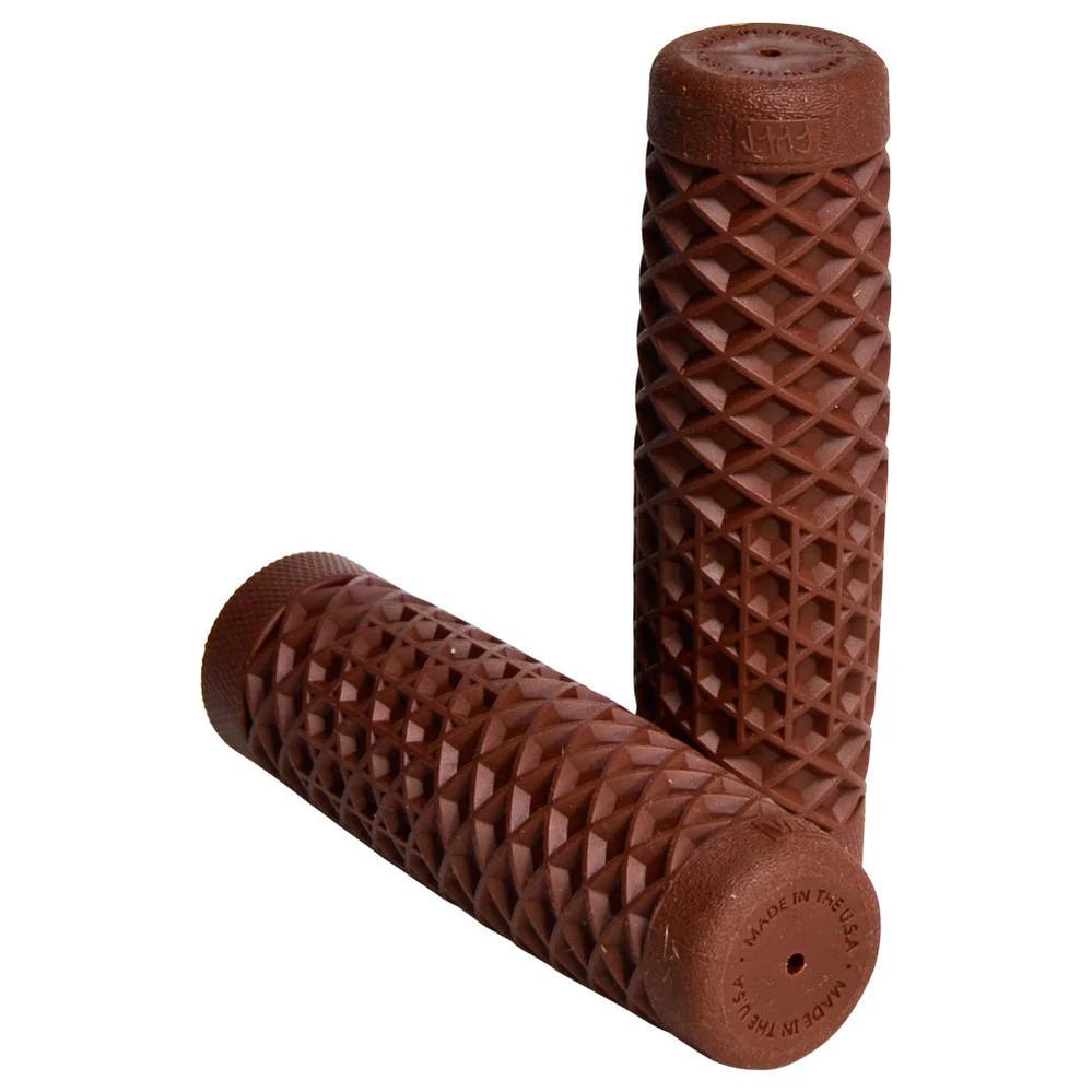 VANS ODI MOTORCYCLE GRIPS - BROWN - The Chrome Link Cycles