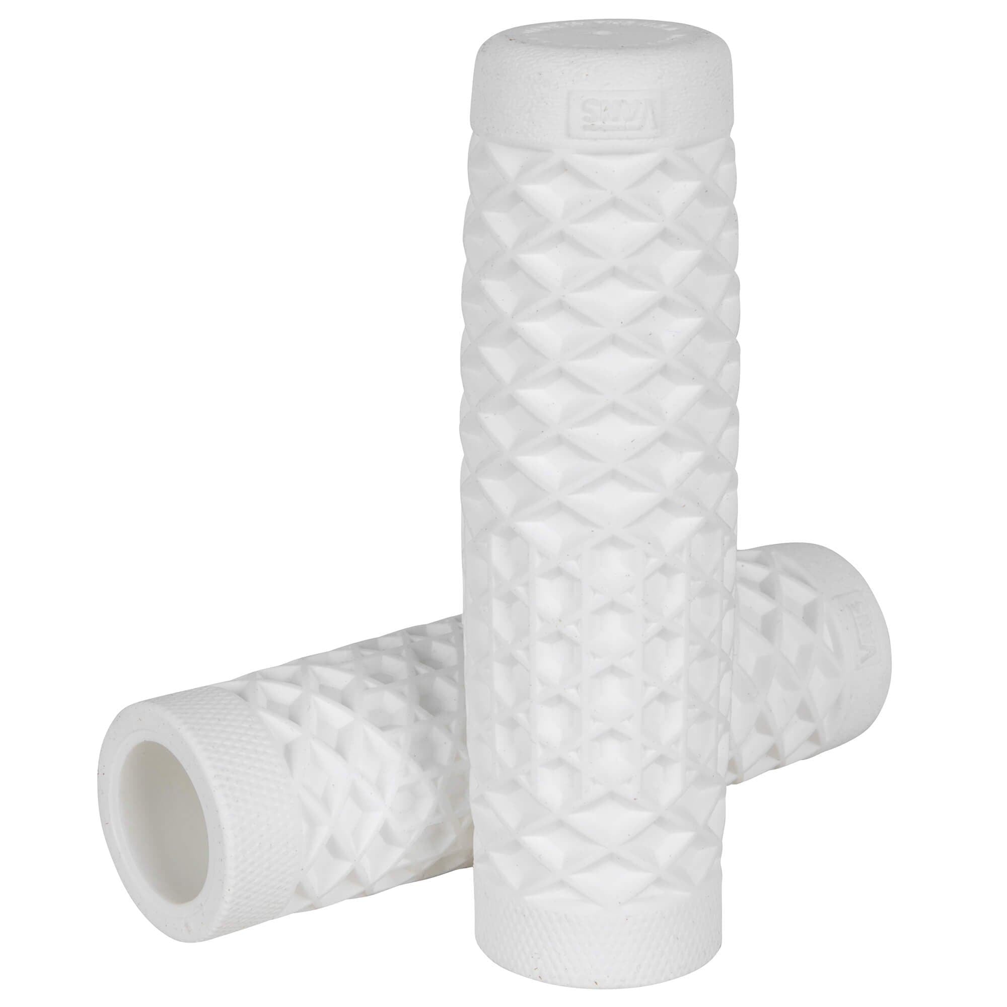 VANS ODI MOTORCYCLE GRIPS - WHITE - The Chrome Link Cycles